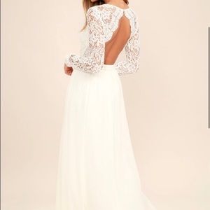 White Lulus small dress.